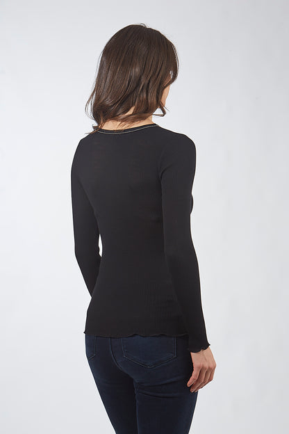 Longsleeves Woman Wool & Silk 5642 - Oscalito