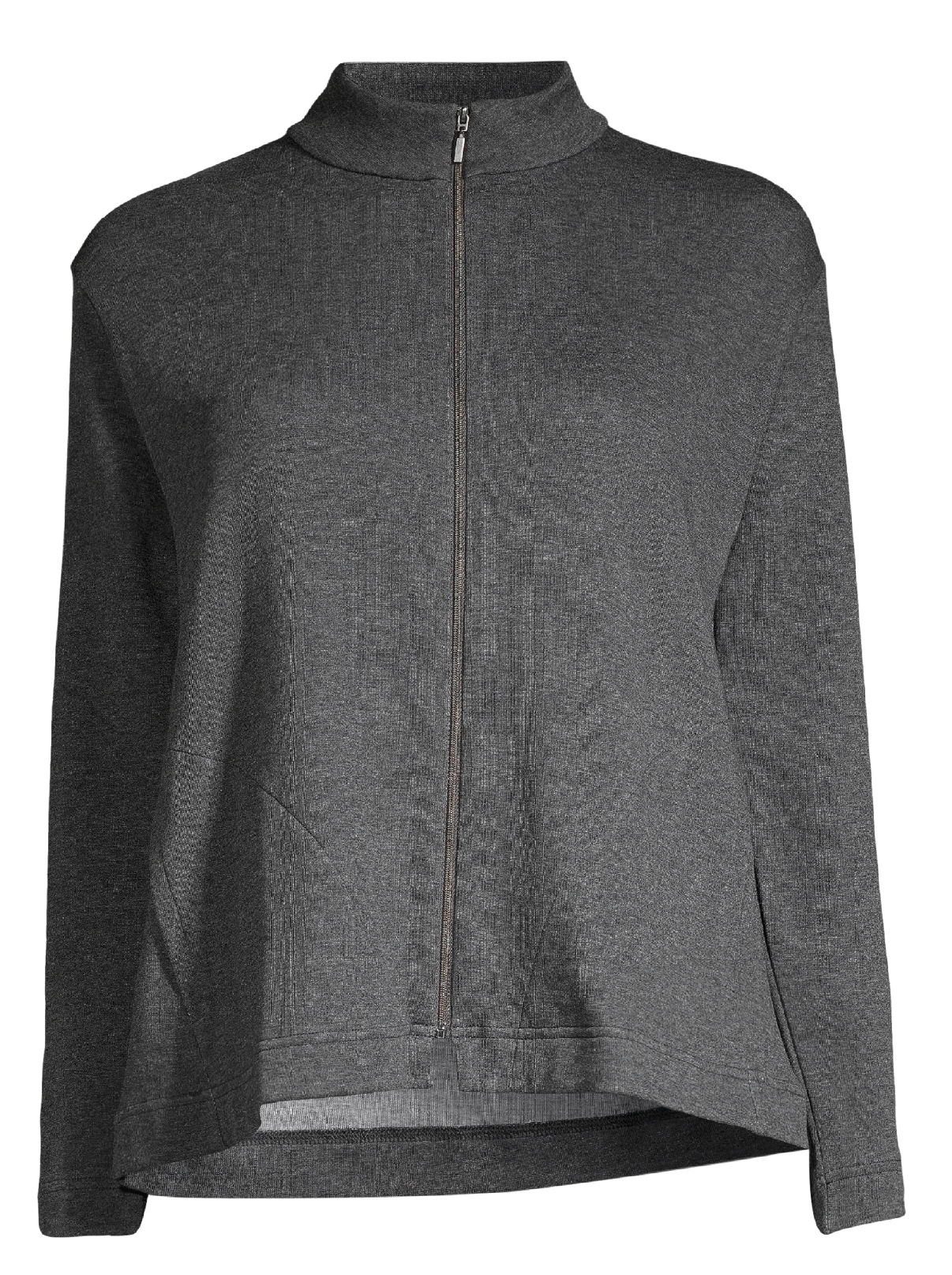 Jumper with zip in pure Makò Cotton 5901 - Oscalito
