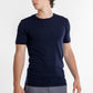 Wool and Silk Crew Neckline T-Shirt 624 - Oscalito