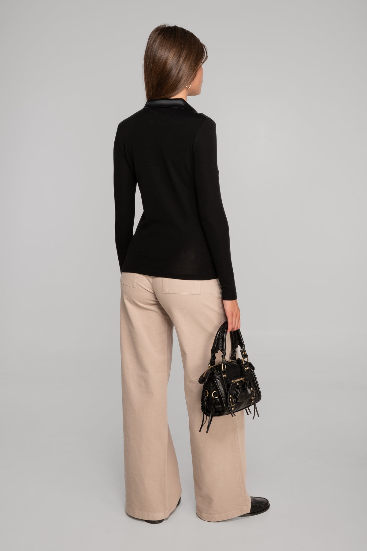 Longsleeves Woman flat Polo-shirt 6352