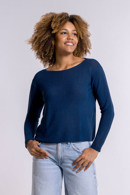 Longsleeves Woman70% Viscose , 30% Cotton 6594 - Oscalito