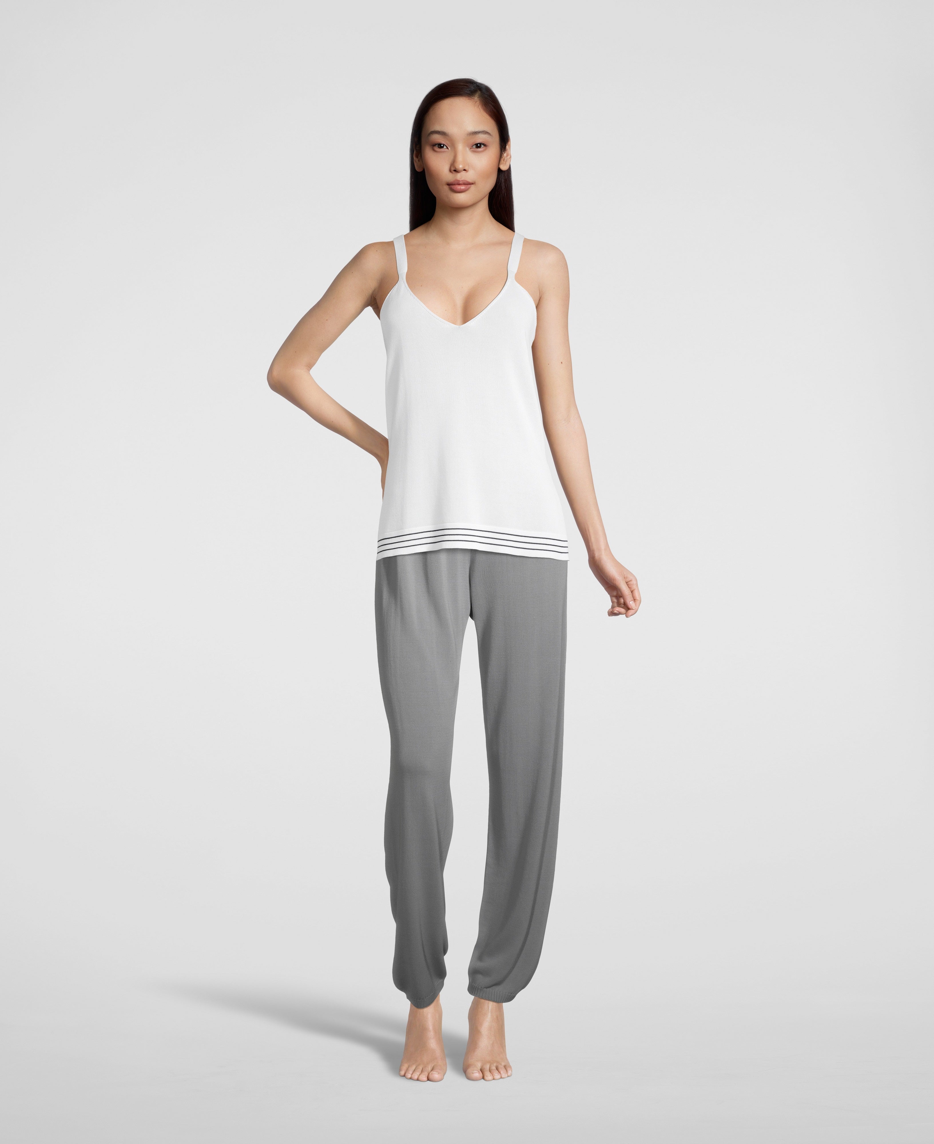 Sleeveless Woman70% Viscose , 30% Cotton 6795 - Oscalito