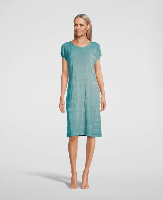 Dress Woman70% Viscose , 30% Cotton 6802 - Oscalito