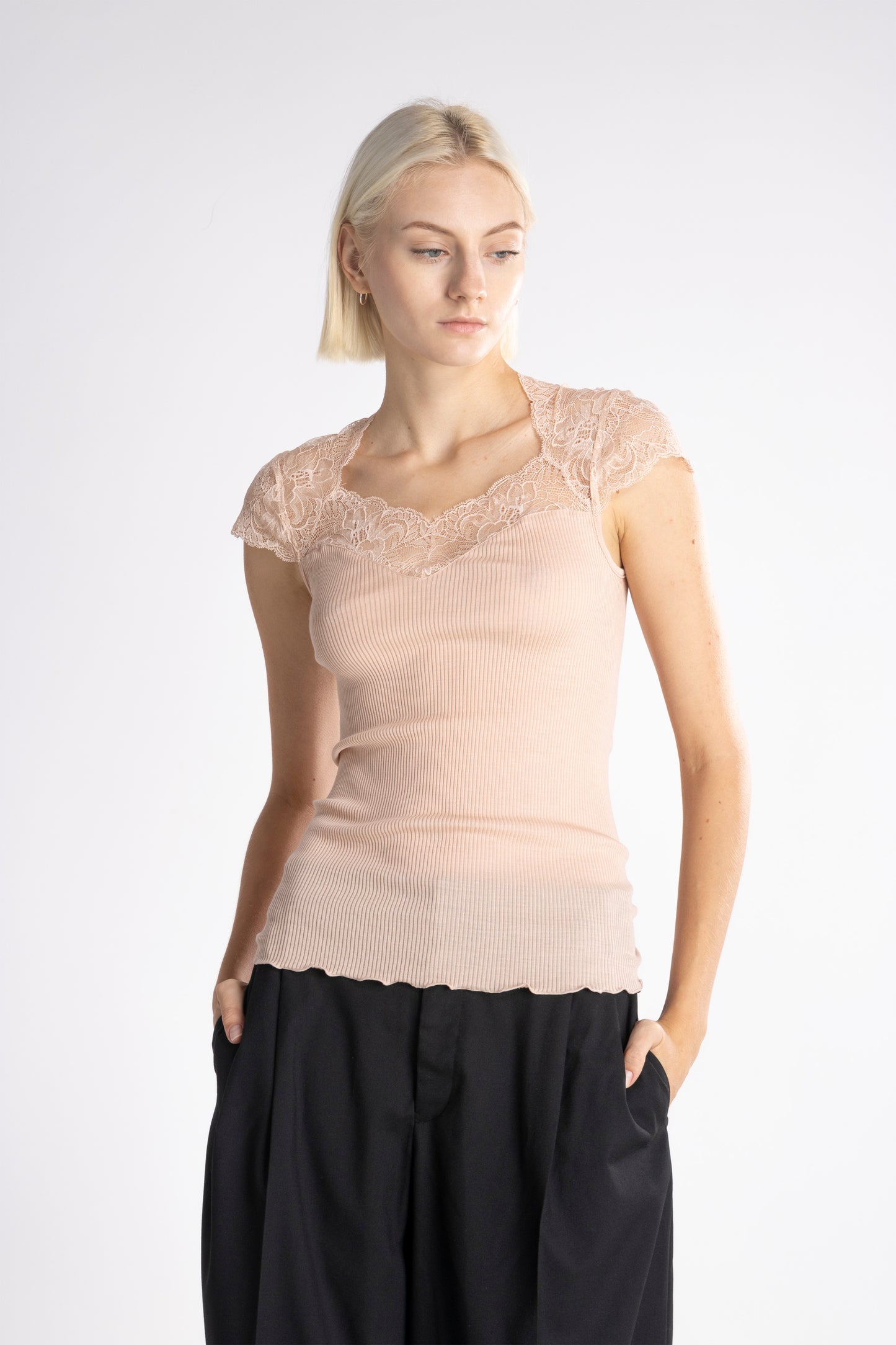 T-shirt Woman70% Wool , 30% Silk 6825 - Oscalito
