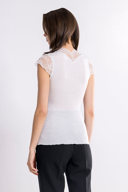 T-shirt Woman70% Wool , 30% Silk 6825 - Oscalito