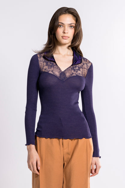 Longsleeves Woman70% Wool , 30% Silk 6828 - Oscalito