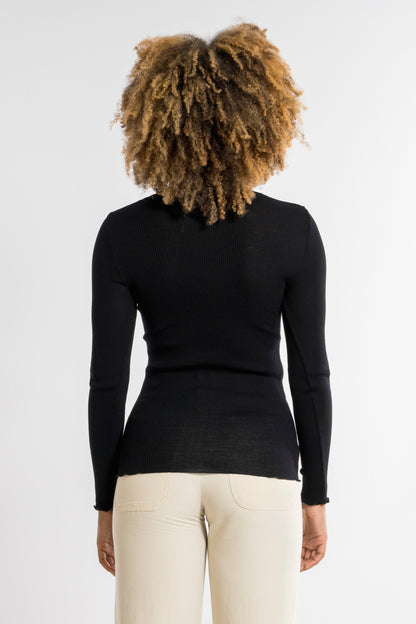 Longsleeves Woman70% Wool , 30% Silk 6839 - Oscalito