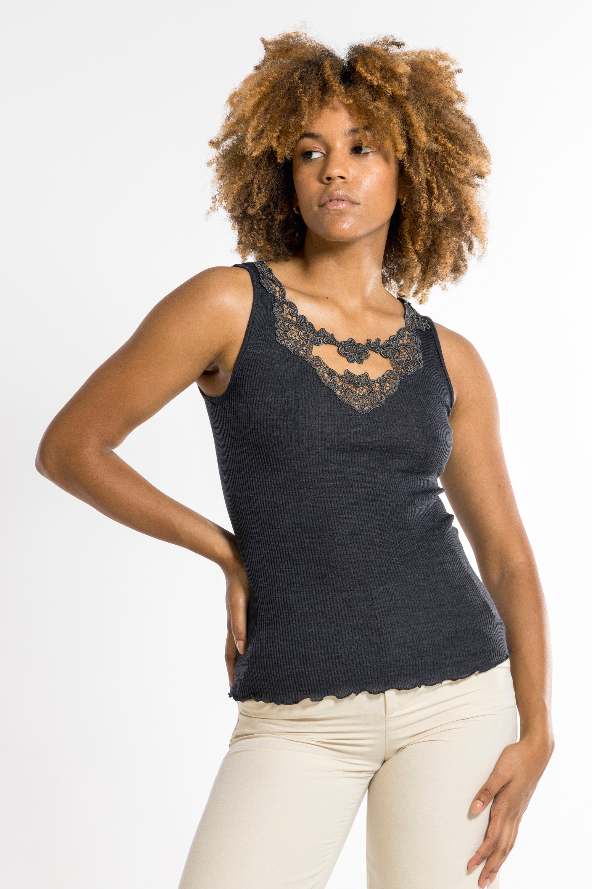Top Woman70% Wool , 30% Silk 6866 - Oscalito