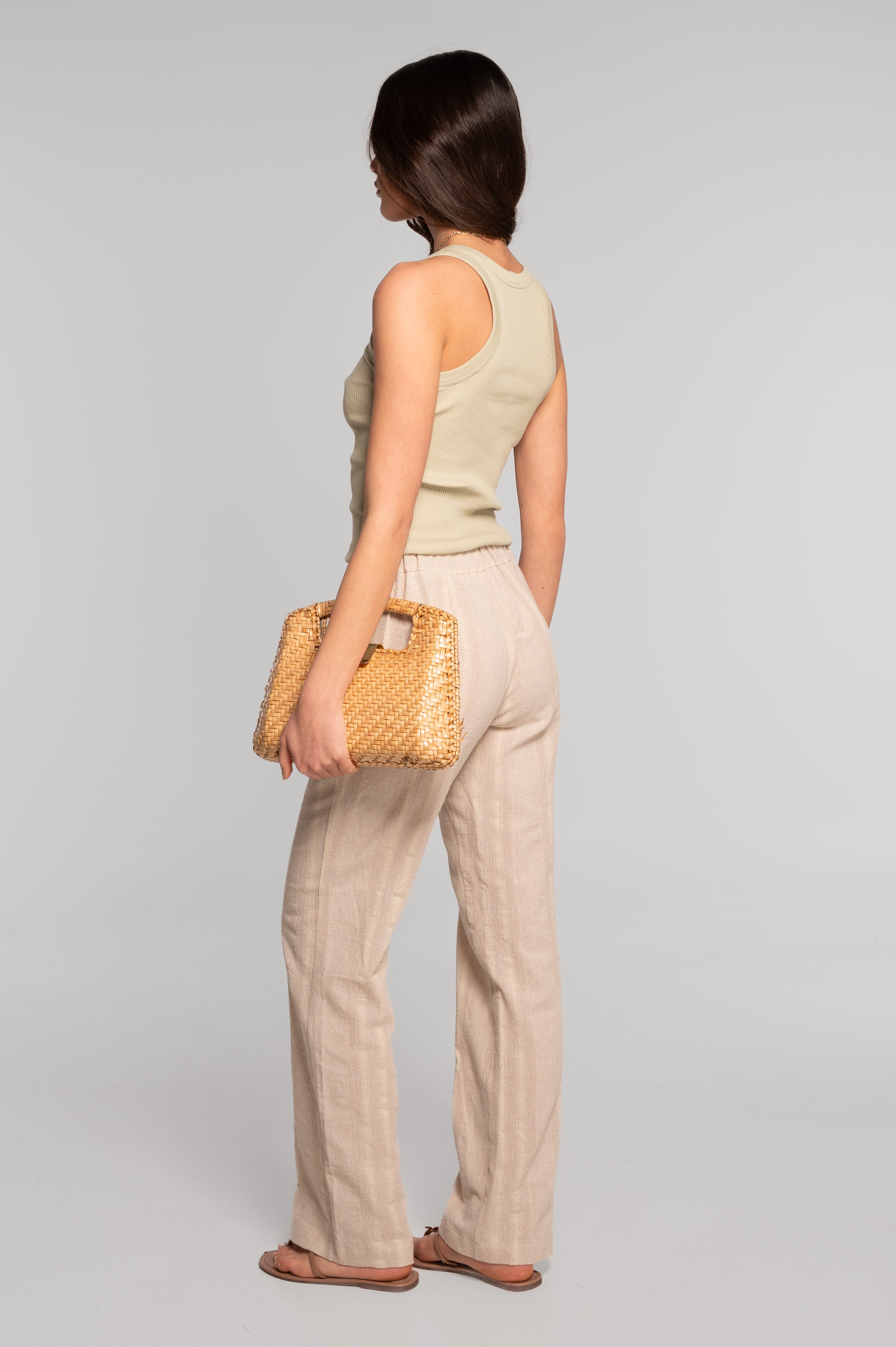 Cotton halterneck top 7165