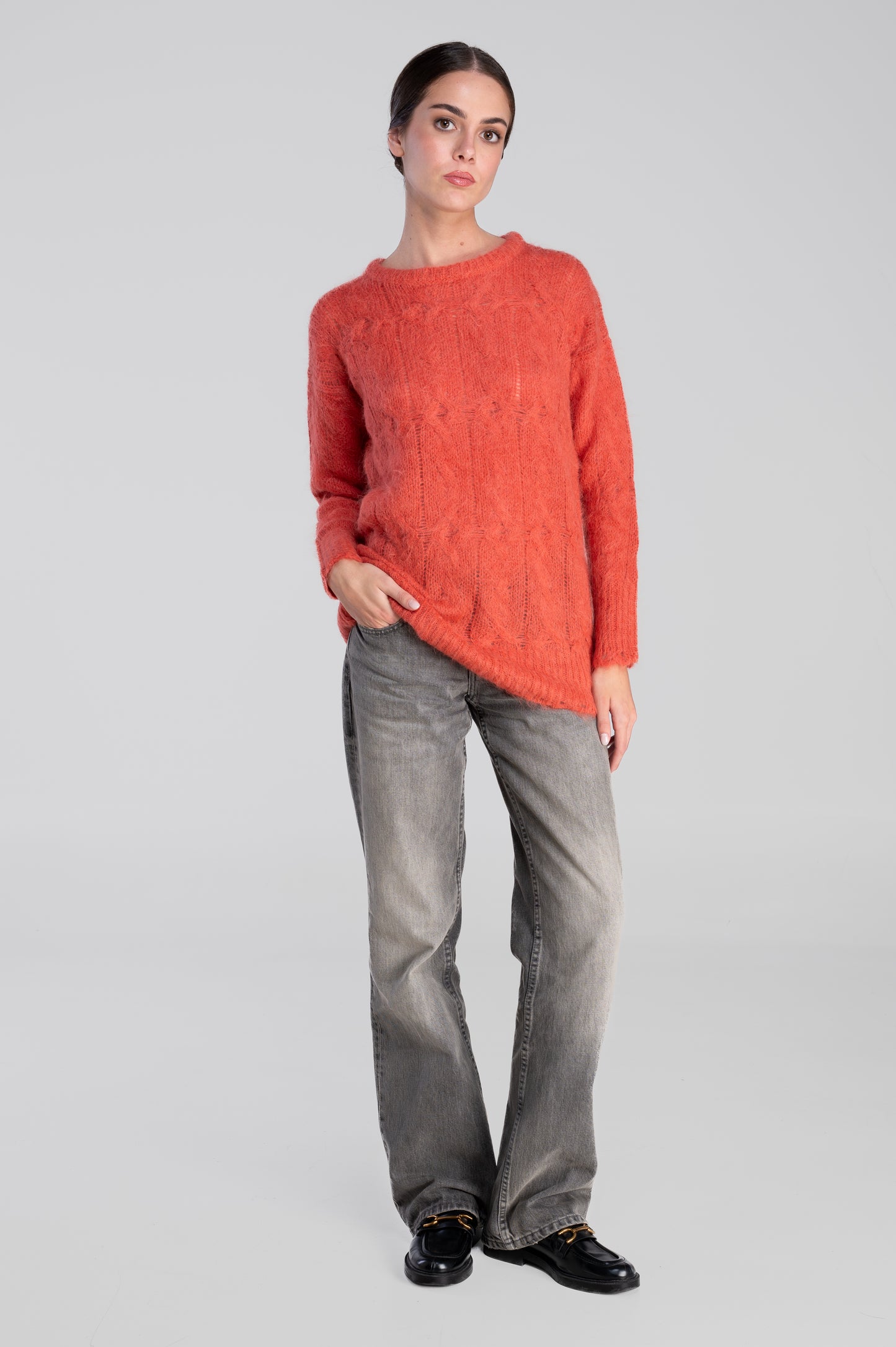 Roundneck pullover 7484