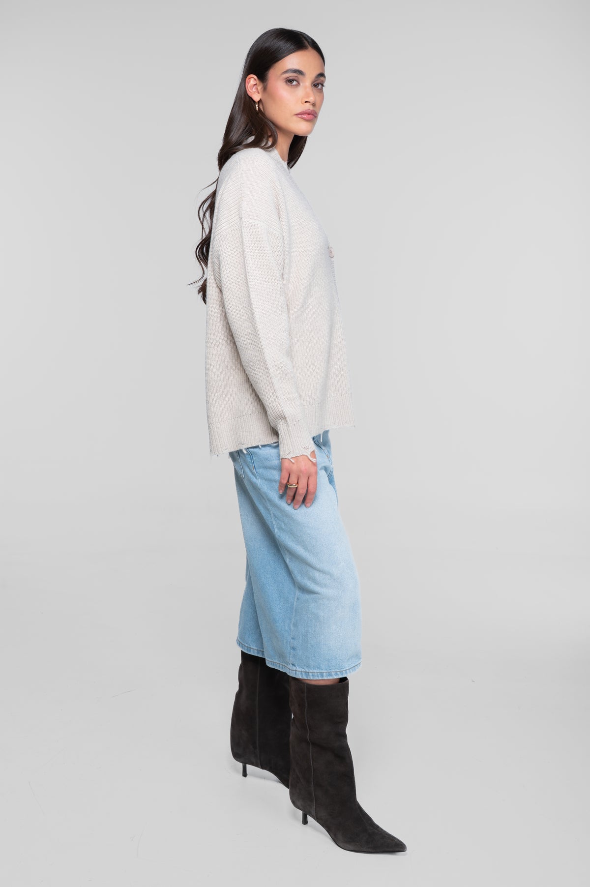 Knitwear Woman100% Merino Wool 7673