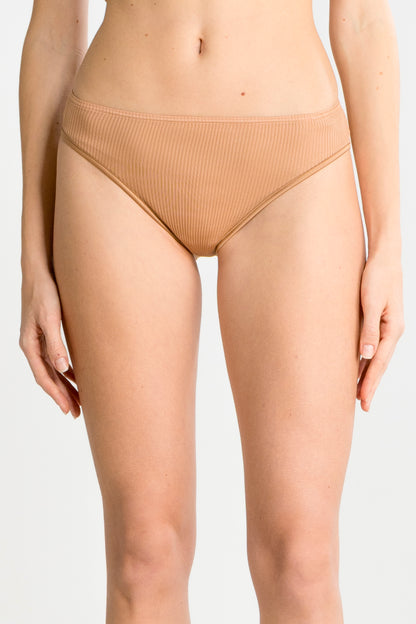 Middle rise Brief Woman in pure organzine silk 9451 - Oscalito