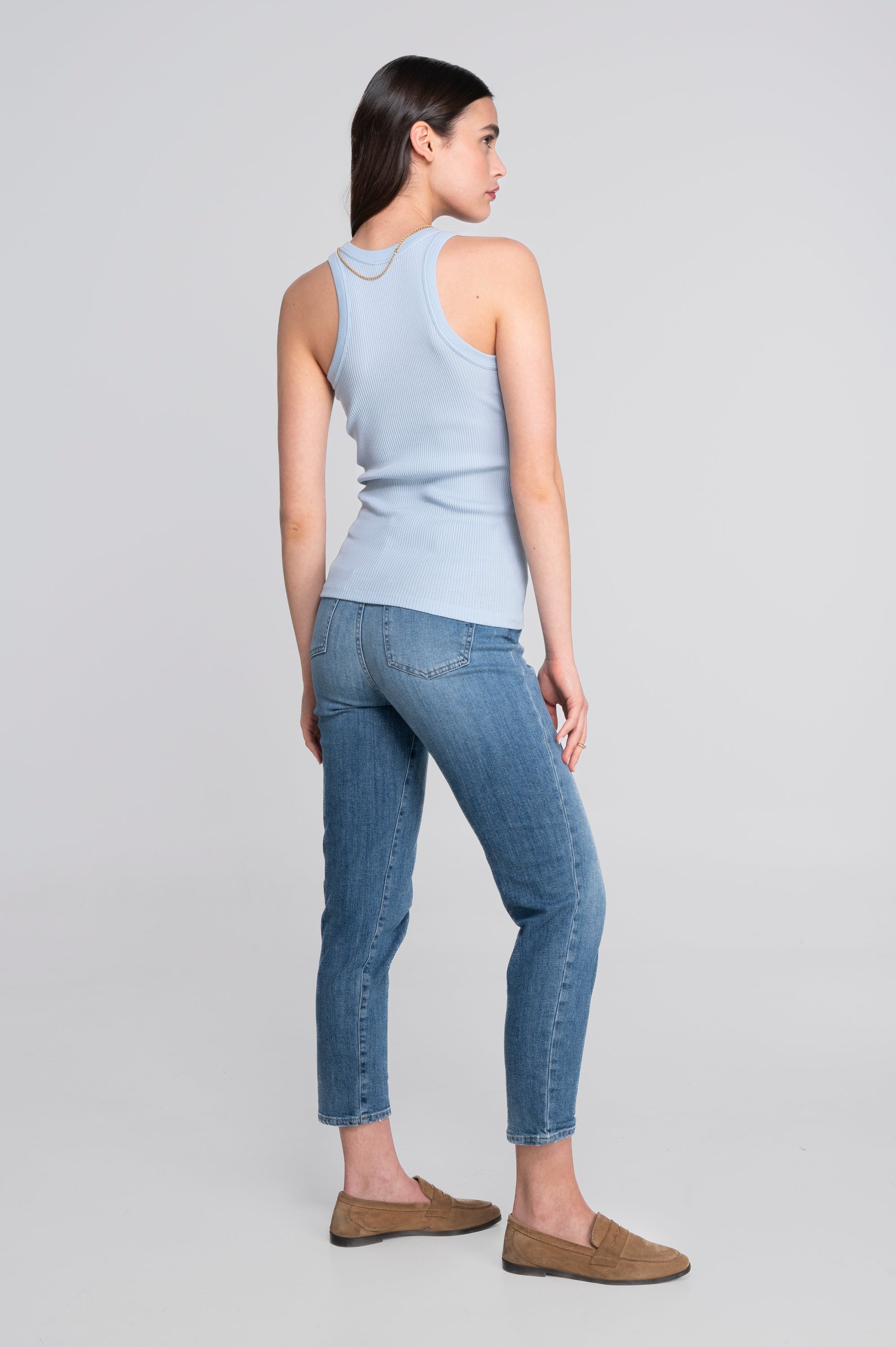 Cotton halterneck top 7165