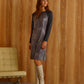 Dress Woman70% Wool , 30% Silk 5684 - Oscalito