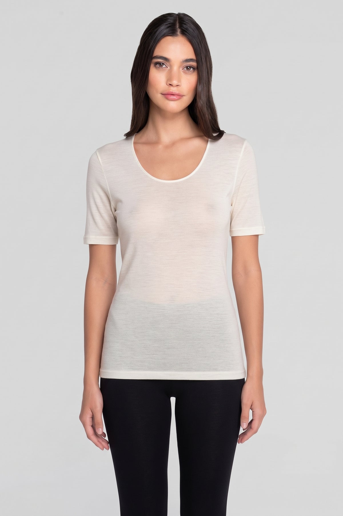 T-shirt Woman100% Merino Wool 131