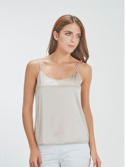 Ice woman top in silk