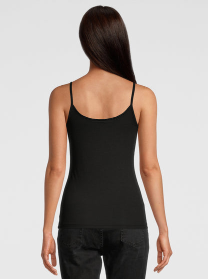 Back Woman black top