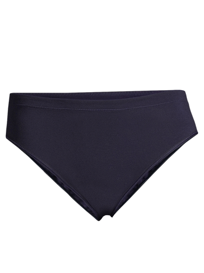 Woman Blue high rise briefs in micromodal