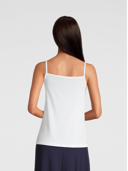 V neck Camisole Top in Micromodal 1231 - Oscalito