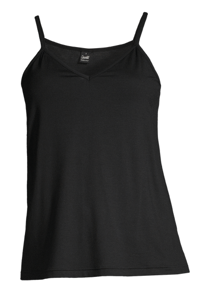 V neck Camisole Top in Micromodal 1231 - Oscalito