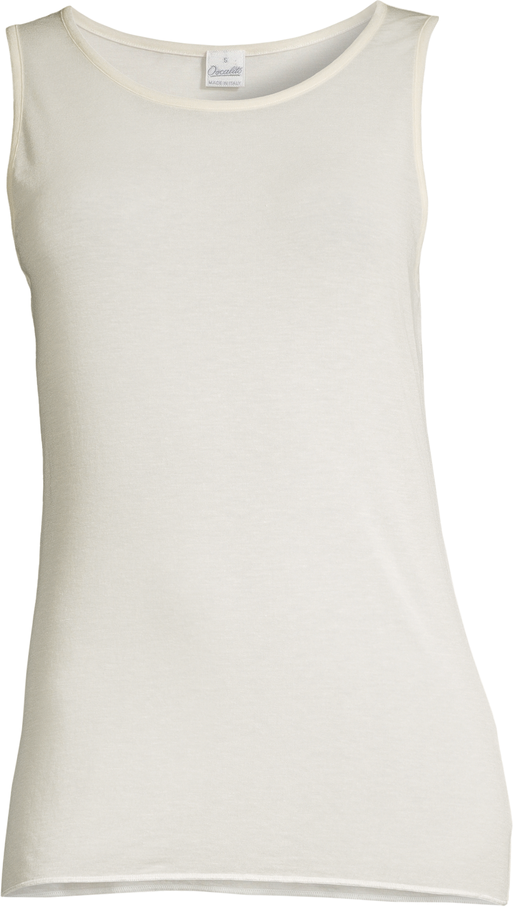Ultralight Tank top in Modal and Cashmere 1480 - Oscalito