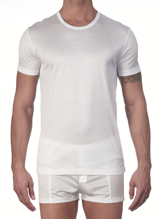 Oscalito T-shirt girocollo in cotone 2600