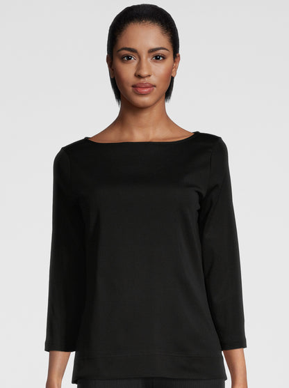 Black Woman Shirt in filoscozia