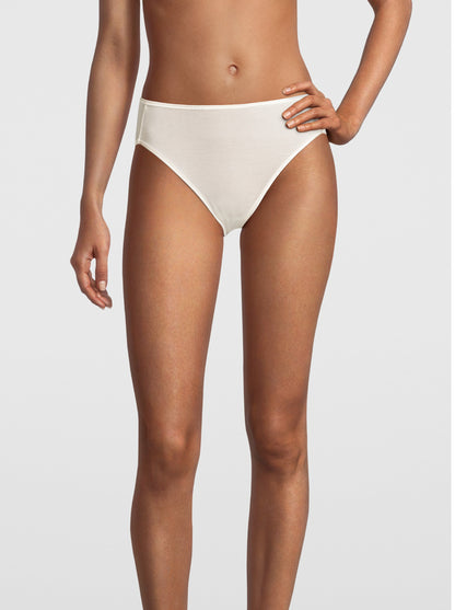 Frontside Woman Midi Brief Cream-colored