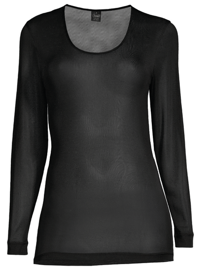 Black Pure silk Shirt