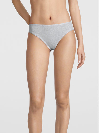 Grey cotton brief