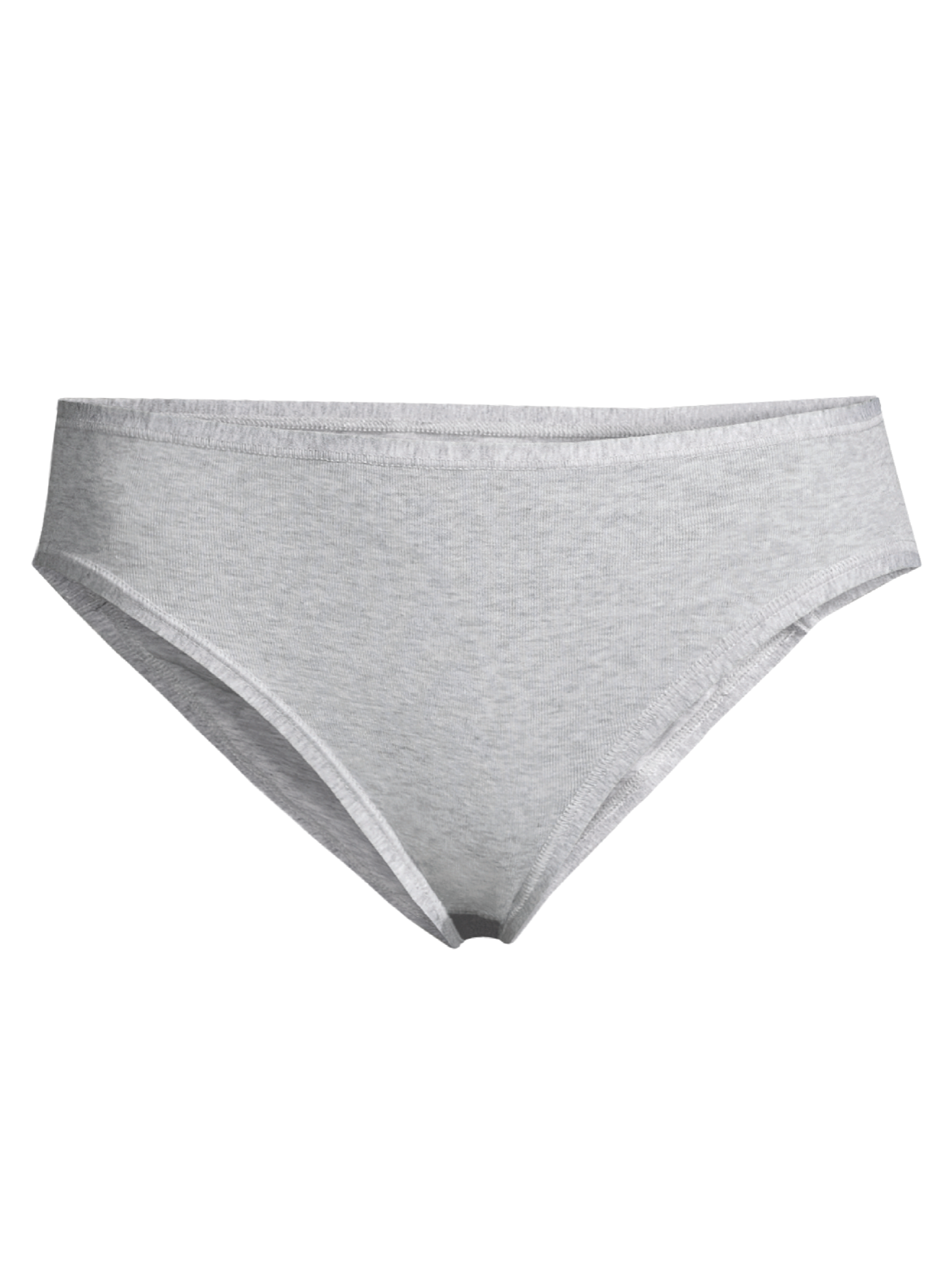 Grey cotton brief for woman