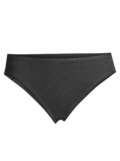 Dark grey cotton brief