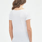 T-shirt Allover Macramé Cotton 5758 - Oscalito