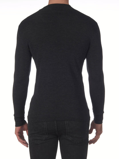 Mock Turtleneck in Wool and Silk 628 - Oscalito