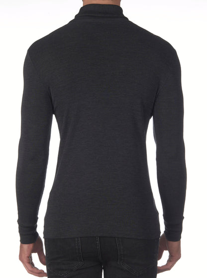 Back man dark grey shirt