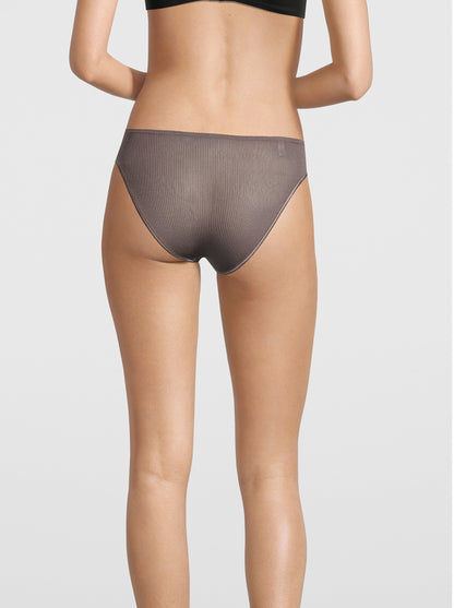 Middle rise Brief Woman in pure organzine silk 9451 - Oscalito