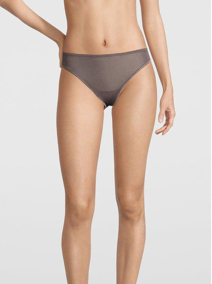 Middle rise Brief Woman in pure organzine silk 9451 - Oscalito