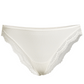 White low-rise brief