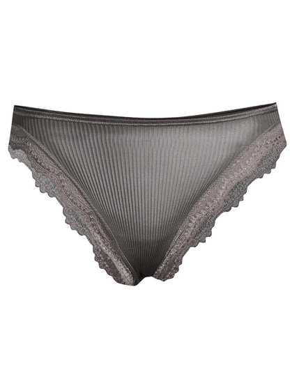 Woman brief in grey