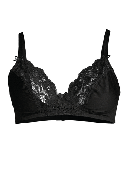 Black Balconette Bra