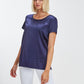 Short sleeves Silk camisole 10308 - Oscalito